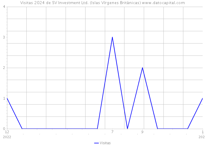 Visitas 2024 de SV Investment Ltd. (Islas Vírgenes Británicas) 