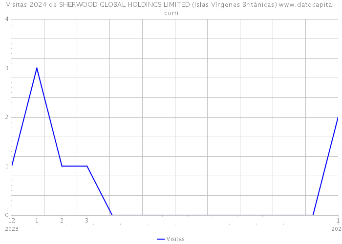 Visitas 2024 de SHERWOOD GLOBAL HOLDINGS LIMITED (Islas Vírgenes Británicas) 