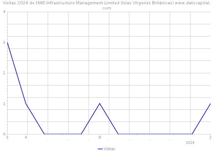 Visitas 2024 de NWS Infrastructure Management Limited (Islas Vírgenes Británicas) 