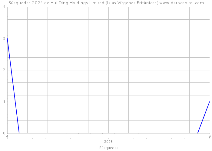 Búsquedas 2024 de Hui Ding Holdings Limited (Islas Vírgenes Británicas) 