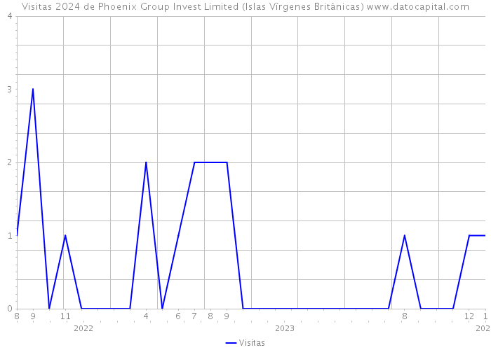 Visitas 2024 de Phoenix Group Invest Limited (Islas Vírgenes Británicas) 