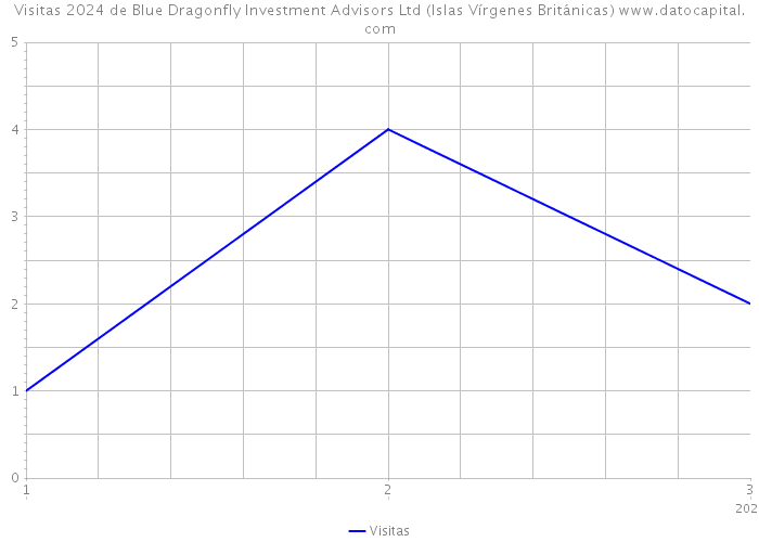 Visitas 2024 de Blue Dragonfly Investment Advisors Ltd (Islas Vírgenes Británicas) 
