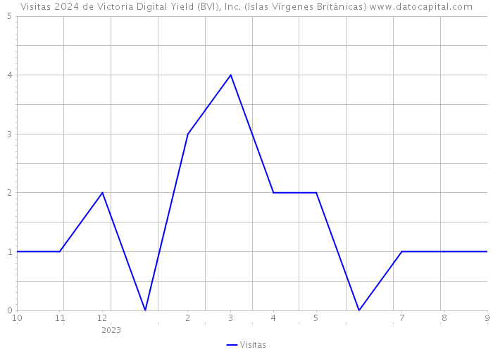 Visitas 2024 de Victoria Digital Yield (BVI), Inc. (Islas Vírgenes Británicas) 