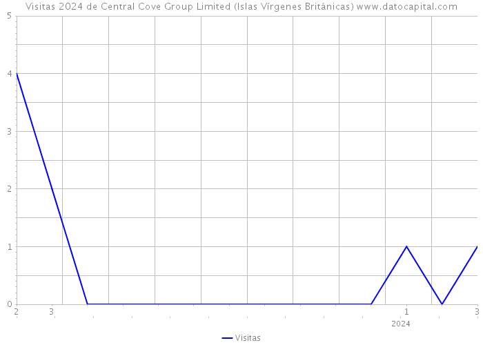 Visitas 2024 de Central Cove Group Limited (Islas Vírgenes Británicas) 