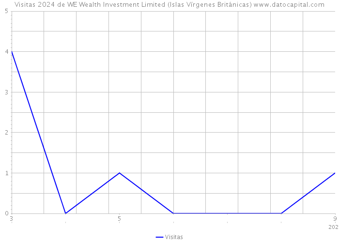 Visitas 2024 de WE Wealth Investment Limited (Islas Vírgenes Británicas) 