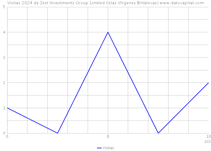 Visitas 2024 de Zest Investments Group Limited (Islas Vírgenes Británicas) 