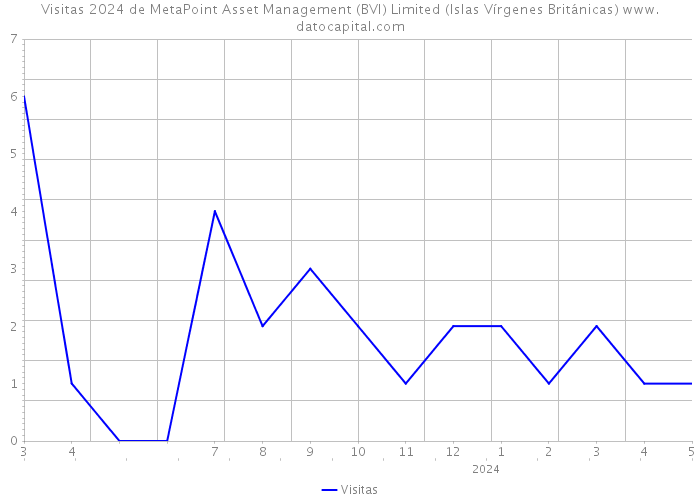 Visitas 2024 de MetaPoint Asset Management (BVI) Limited (Islas Vírgenes Británicas) 