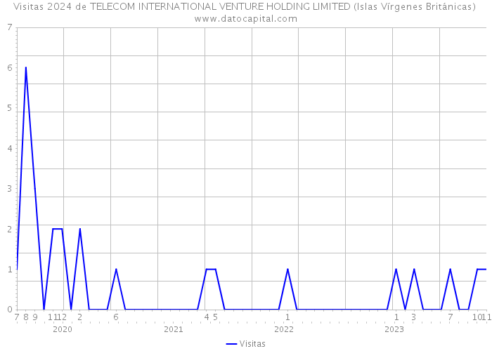 Visitas 2024 de TELECOM INTERNATIONAL VENTURE HOLDING LIMITED (Islas Vírgenes Británicas) 